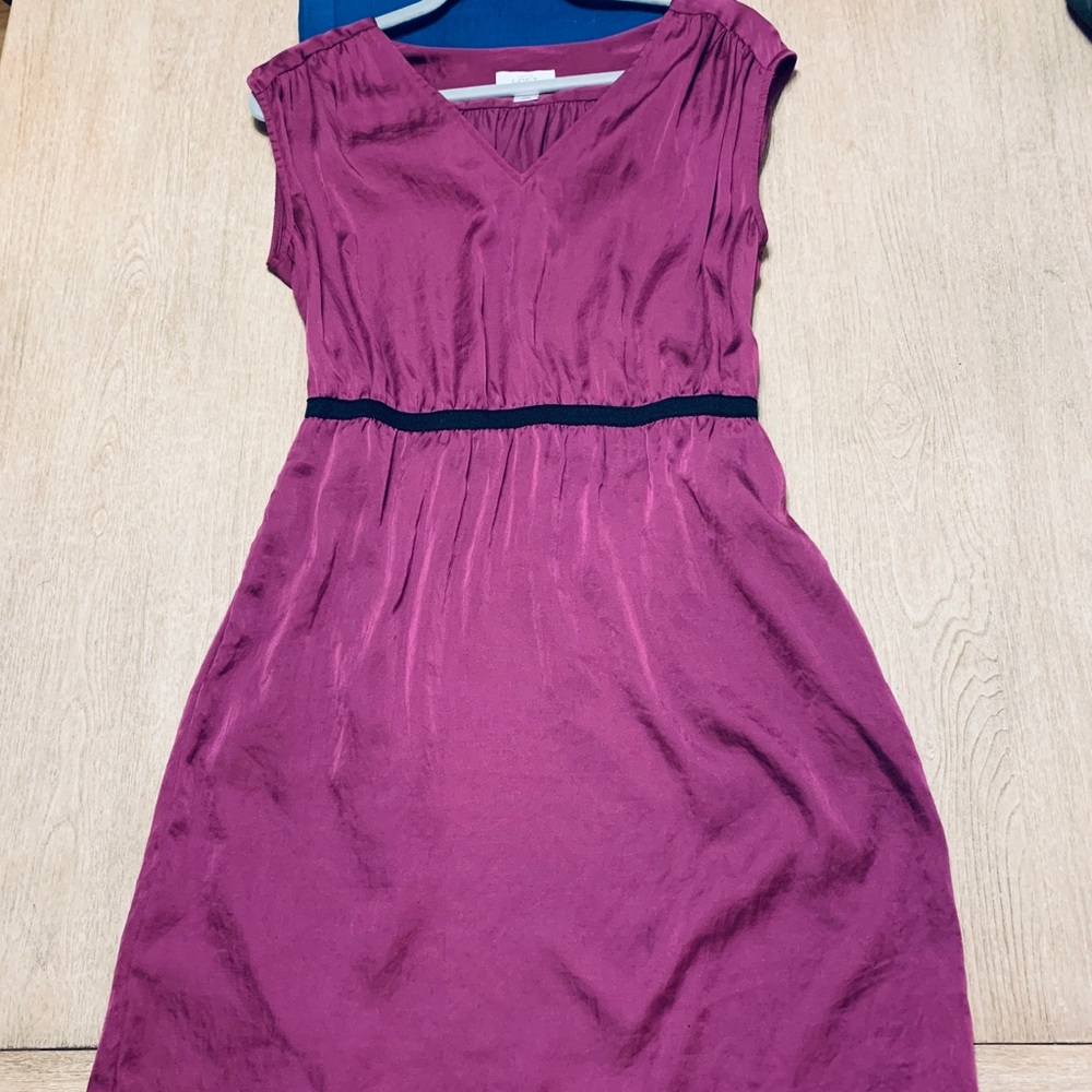 Loft Plum mini dress